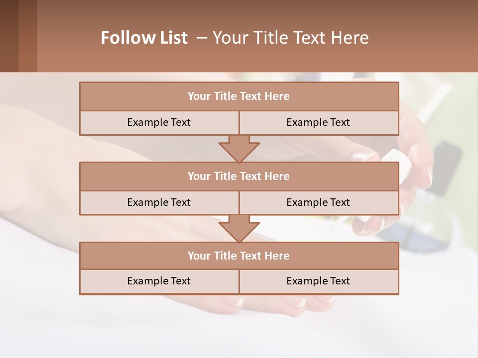Paint Your Nails With Varnish PowerPoint Template