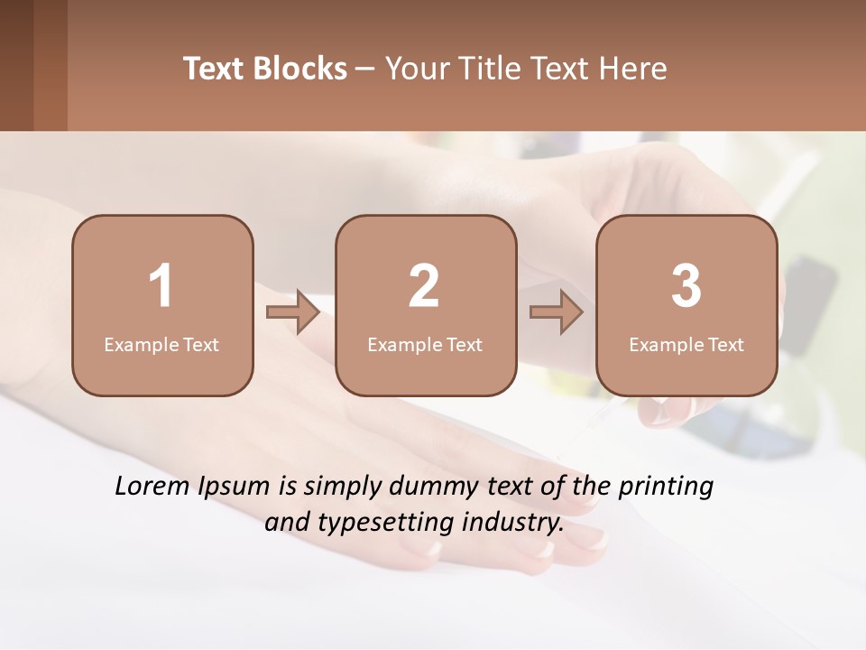 Paint Your Nails With Varnish PowerPoint Template