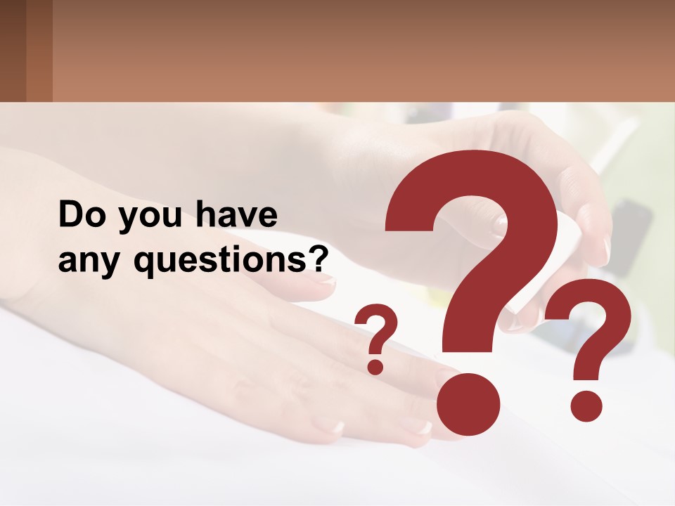 Paint Your Nails With Varnish PowerPoint Template