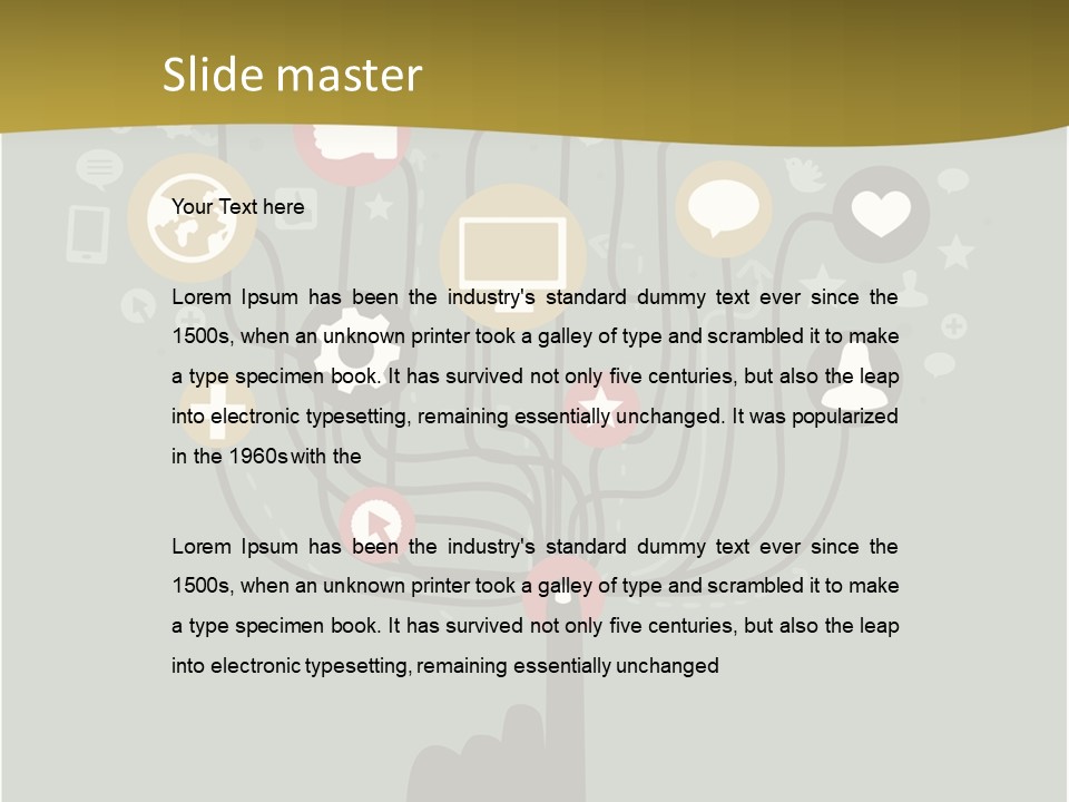 Social Networking PowerPoint Template