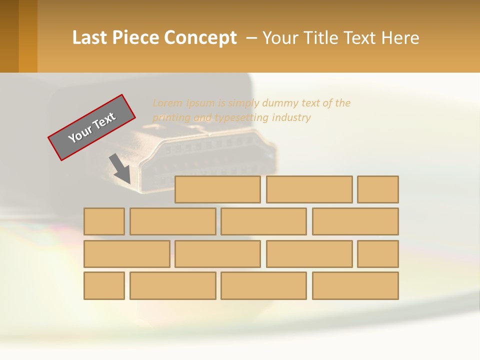 Hdmi Cable PowerPoint Template