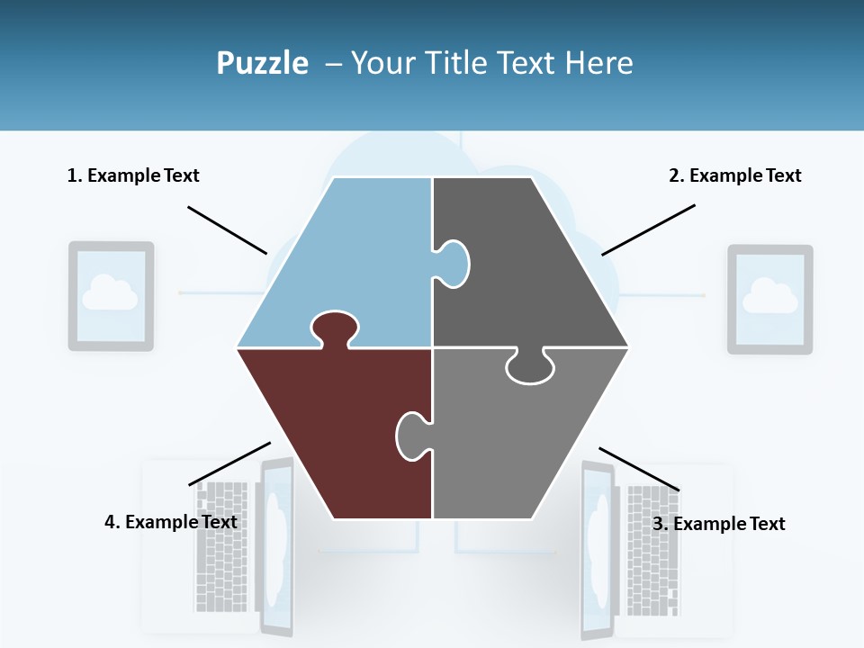 Cloud Communication PowerPoint Template