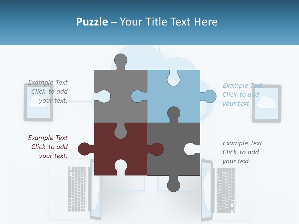 Cloud Communication PowerPoint Template