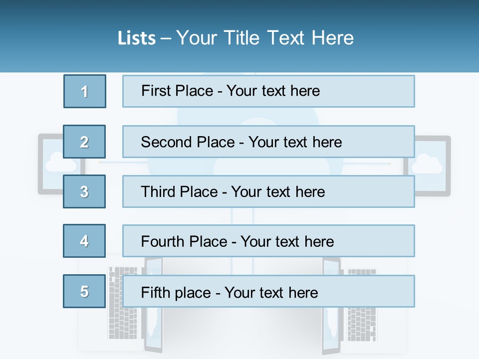 Cloud Communication PowerPoint Template