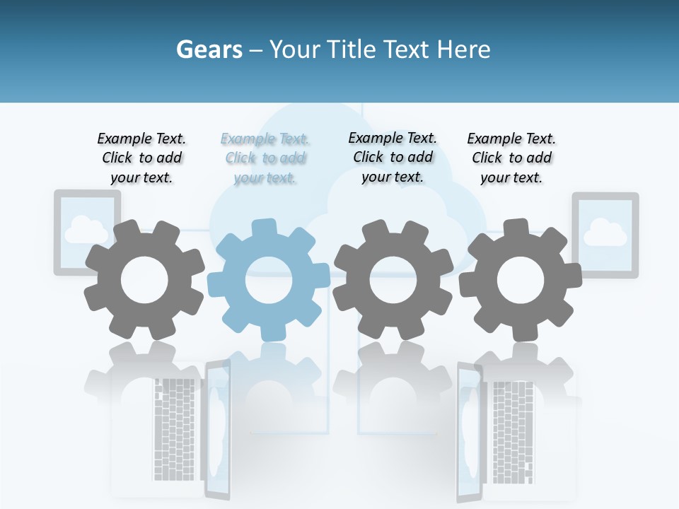 Cloud Communication PowerPoint Template