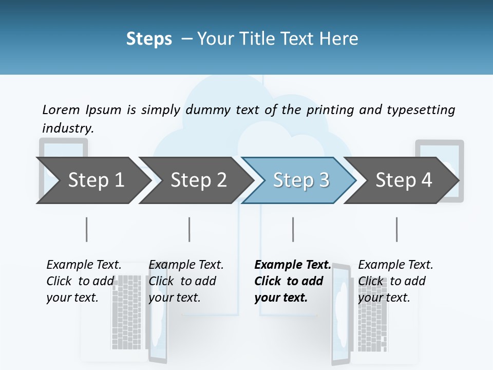 Cloud Communication PowerPoint Template