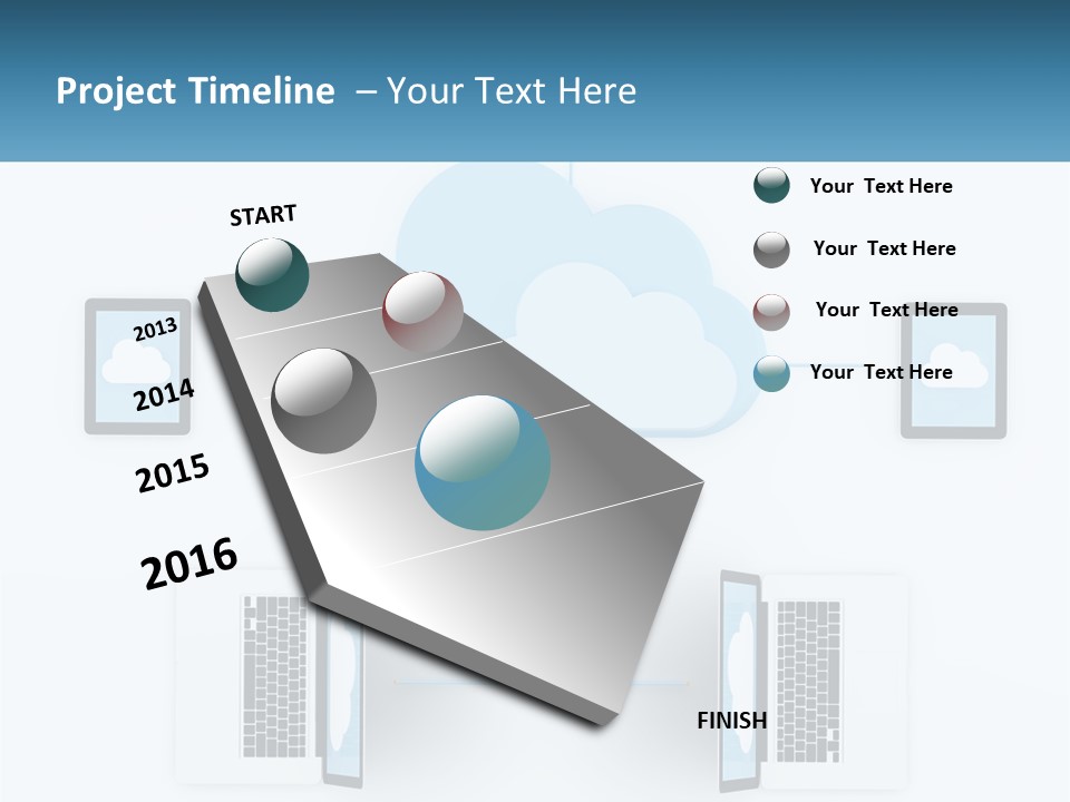 Cloud Communication PowerPoint Template