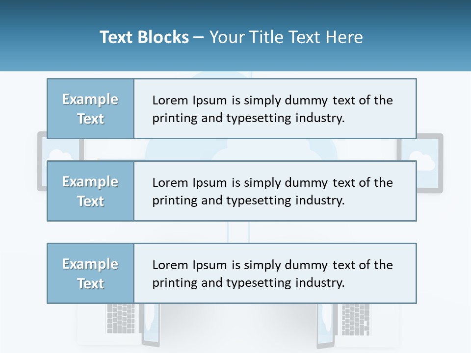 Cloud Communication PowerPoint Template