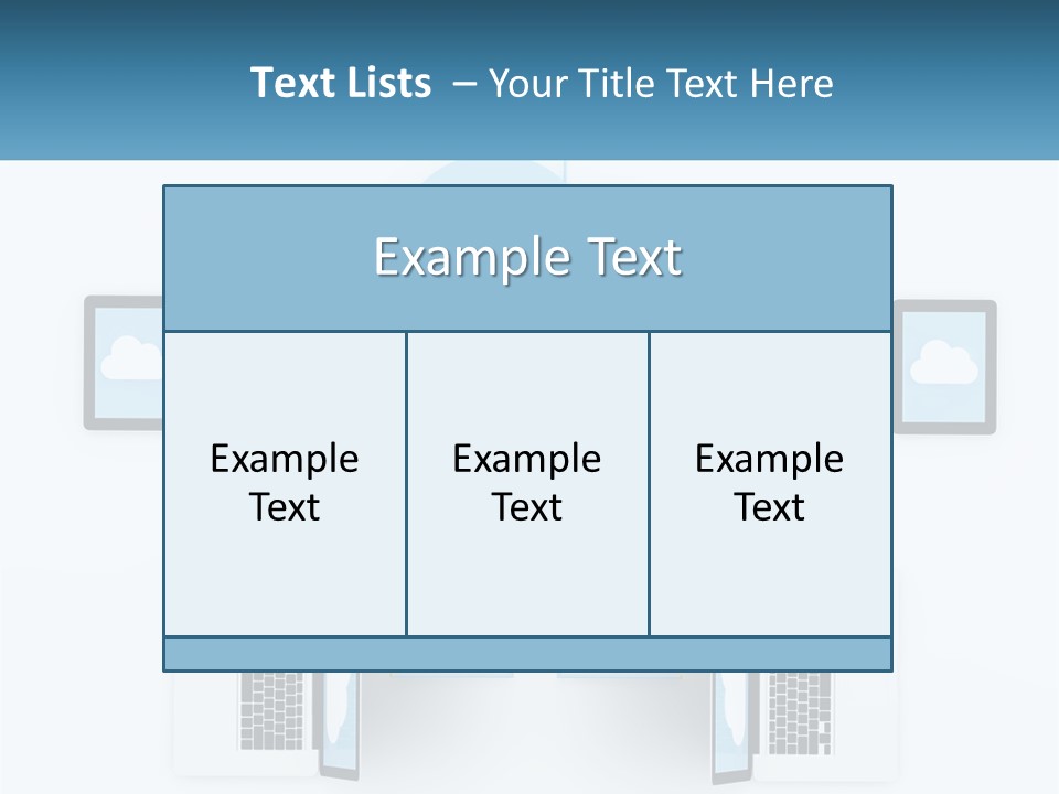 Cloud Communication PowerPoint Template