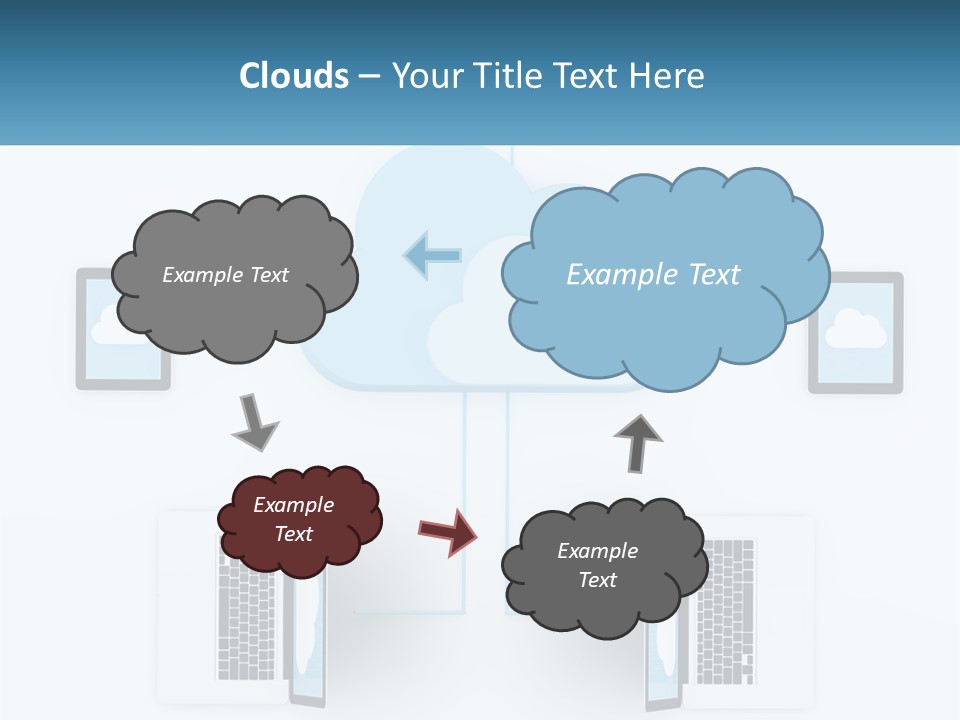 Cloud Communication PowerPoint Template