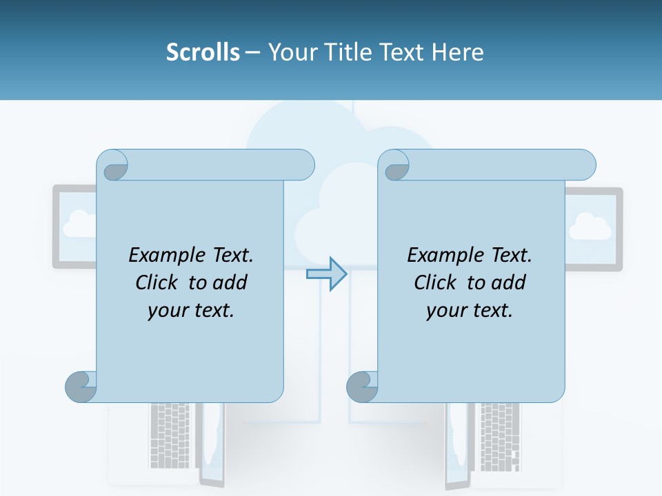 Cloud Communication PowerPoint Template
