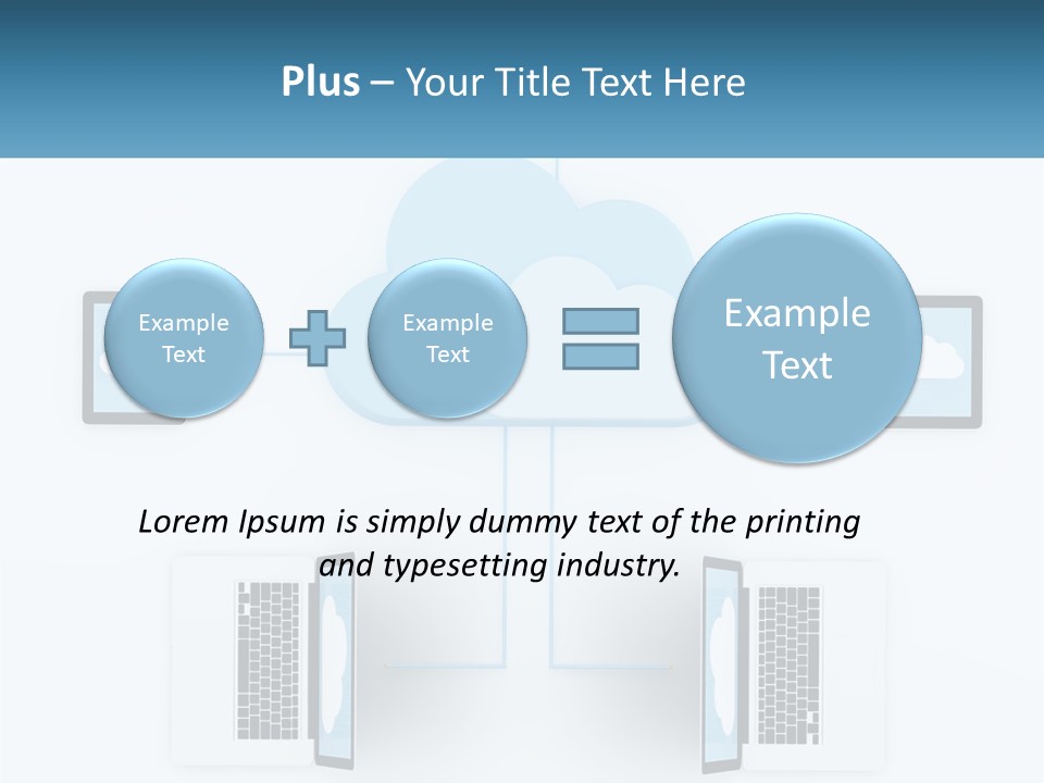 Cloud Communication PowerPoint Template