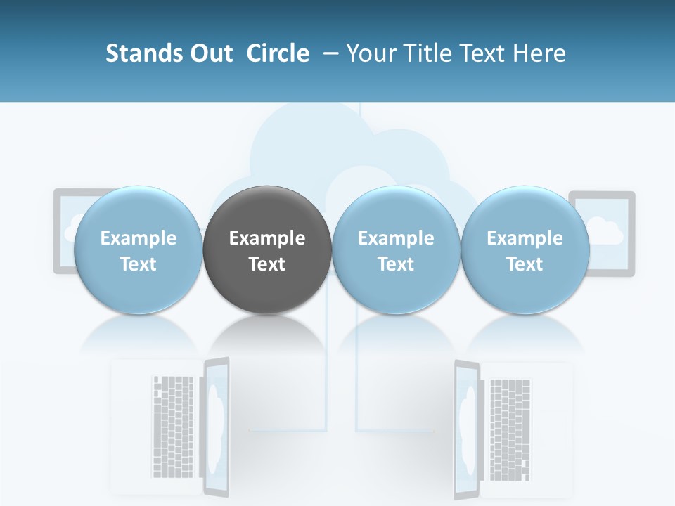 Cloud Communication PowerPoint Template