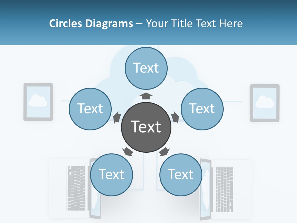 Cloud Communication PowerPoint Template
