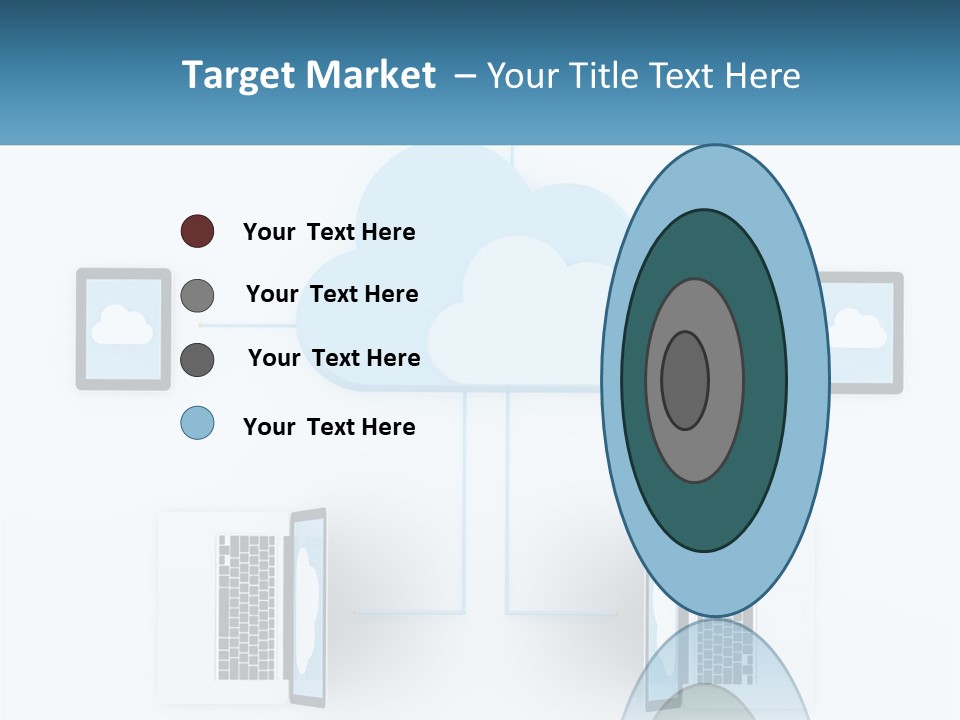 Cloud Communication PowerPoint Template