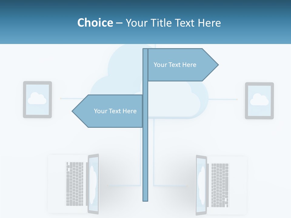 Cloud Communication PowerPoint Template