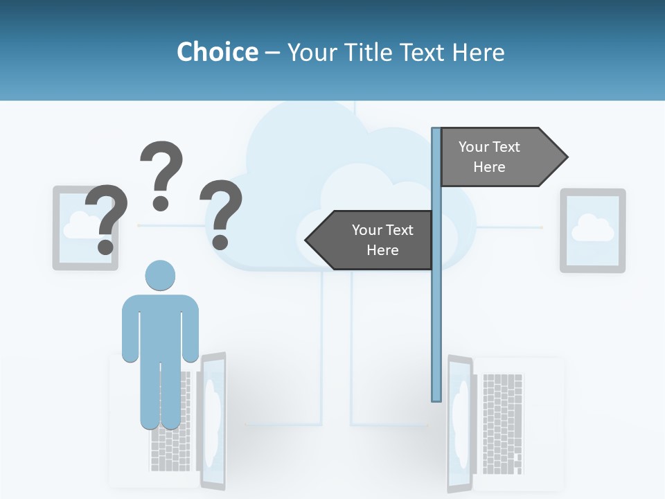 Cloud Communication PowerPoint Template
