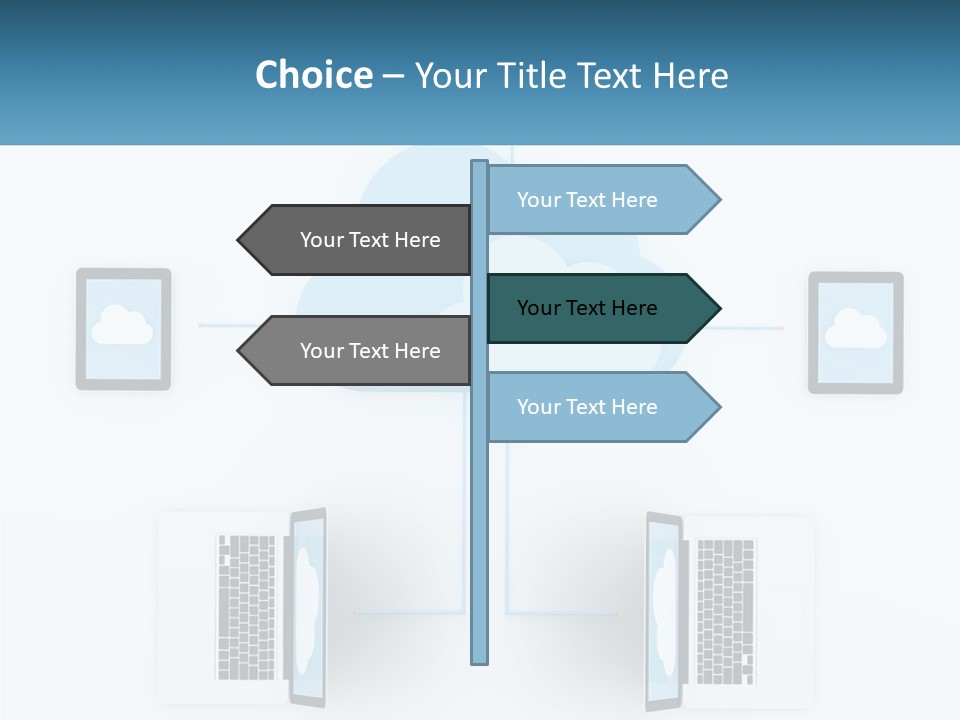 Cloud Communication PowerPoint Template