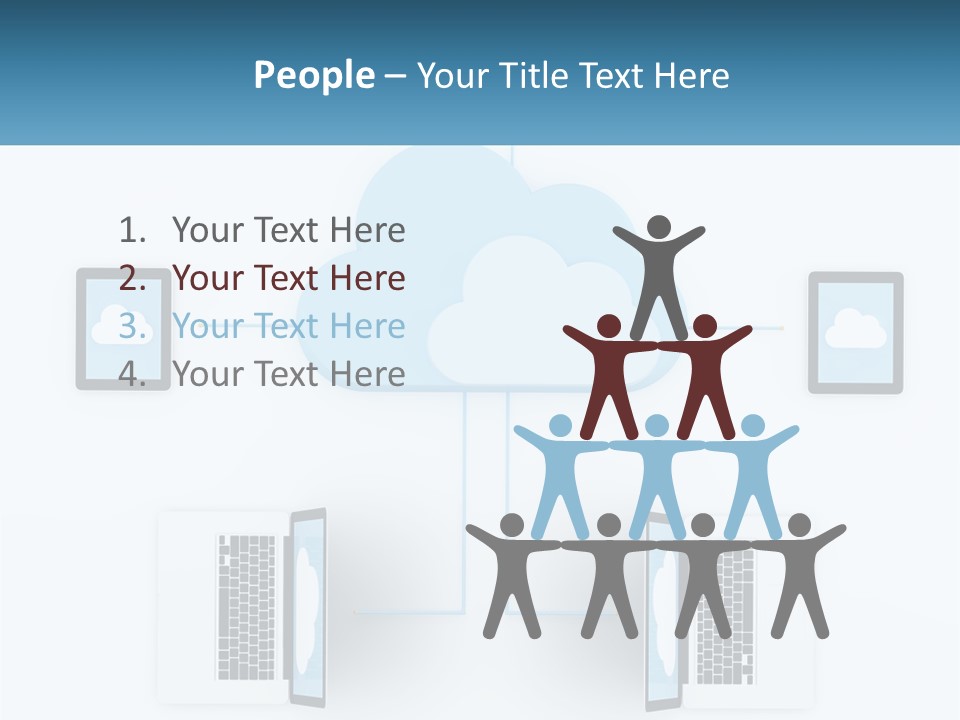 Cloud Communication PowerPoint Template