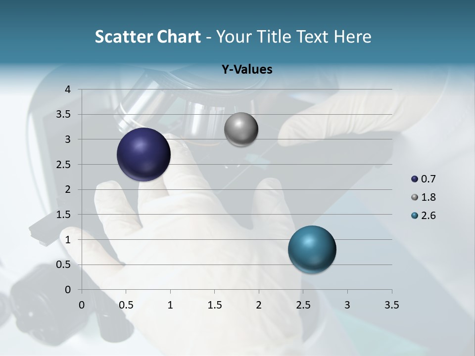 Examination Under A Microscope PowerPoint Template
