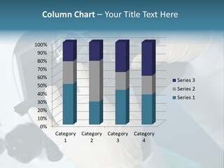 Examination Under A Microscope PowerPoint Template