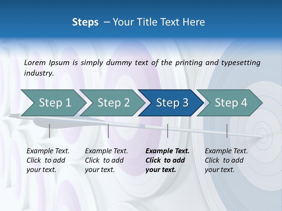 Right On Target PowerPoint Template