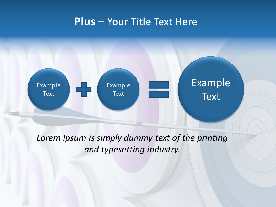 Right On Target PowerPoint Template