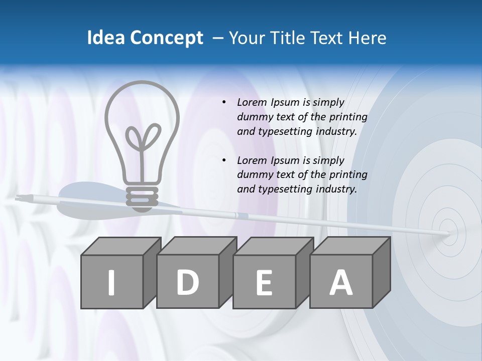 Right On Target PowerPoint Template