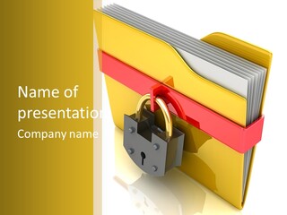 Document Security PowerPoint Template