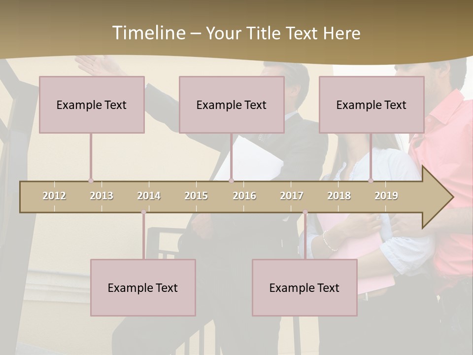 Realtor Shows The House PowerPoint Template