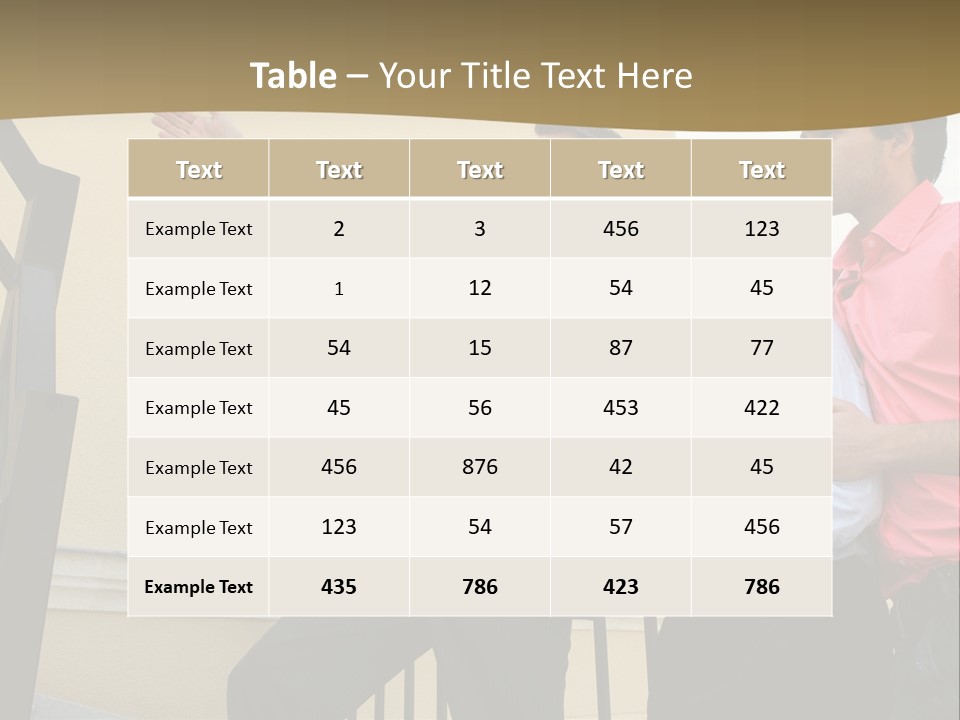 Realtor Shows The House PowerPoint Template