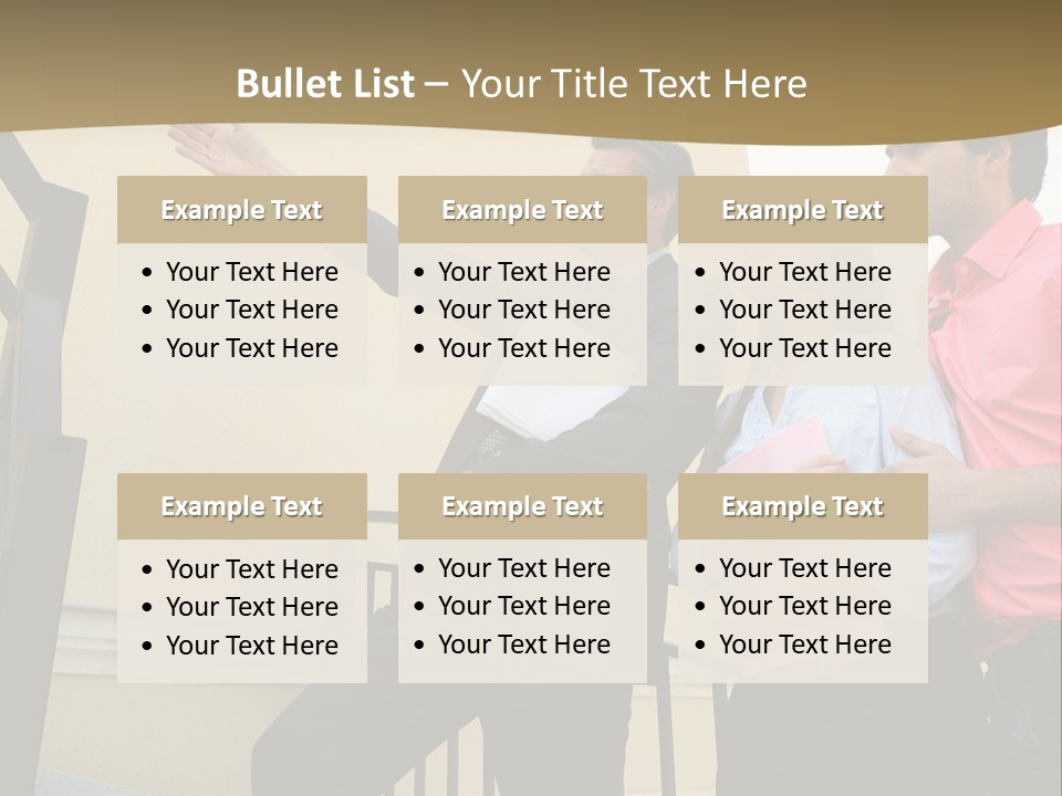 Realtor Shows The House PowerPoint Template