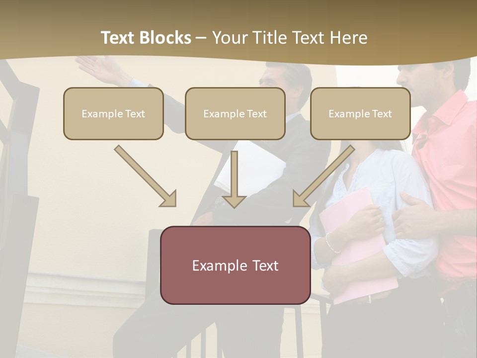 Realtor Shows The House PowerPoint Template