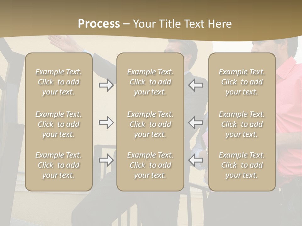 Realtor Shows The House PowerPoint Template