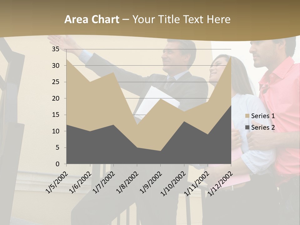 Realtor Shows The House PowerPoint Template