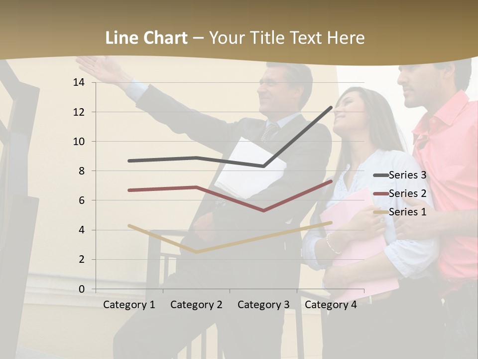 Realtor Shows The House PowerPoint Template