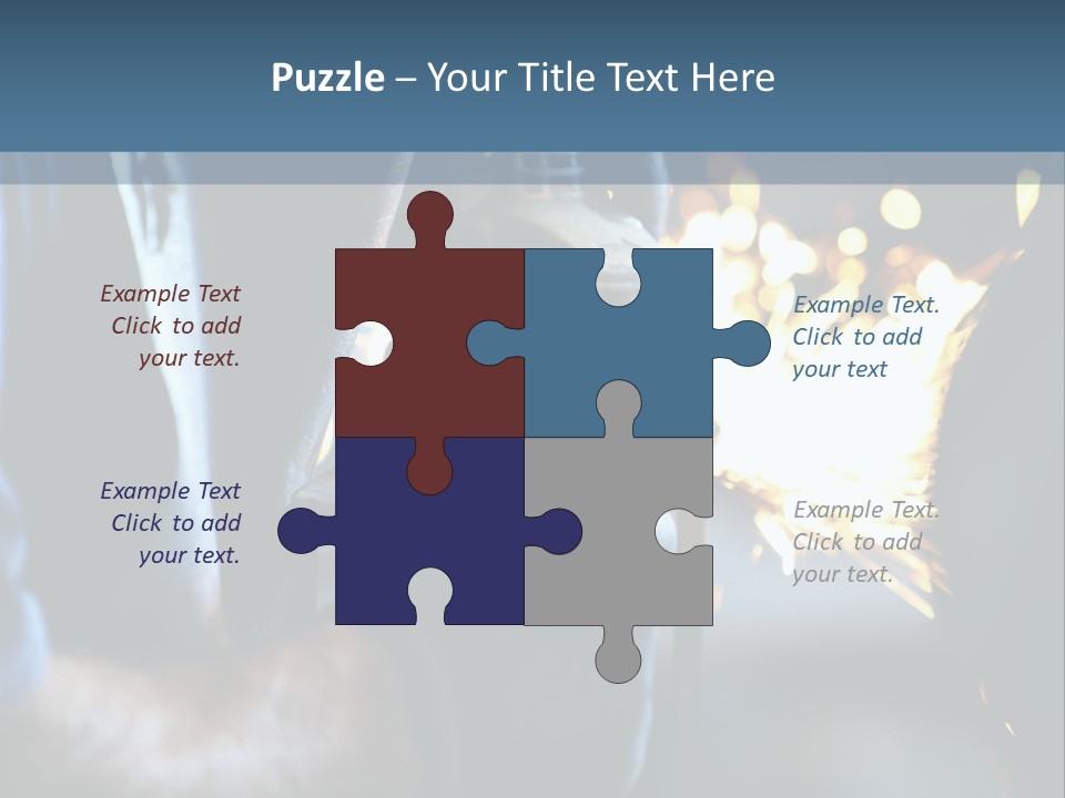 Working With Metal PowerPoint Template