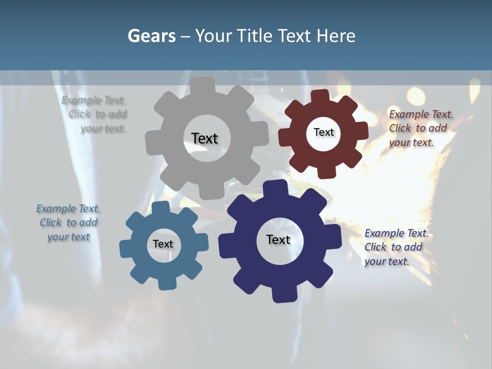 Working With Metal PowerPoint Template