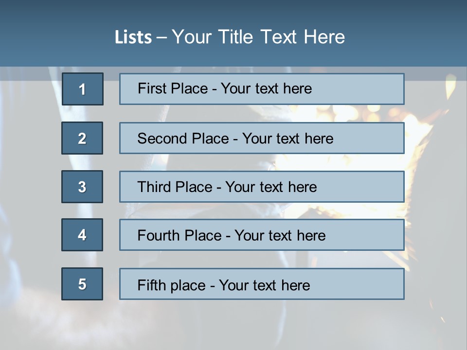 Working With Metal PowerPoint Template