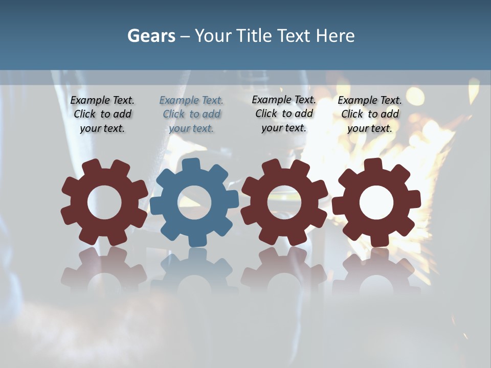 Working With Metal PowerPoint Template