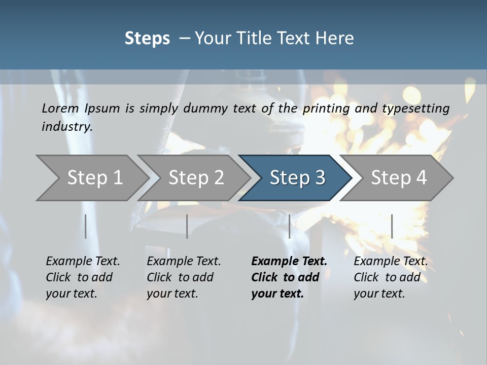 Working With Metal PowerPoint Template