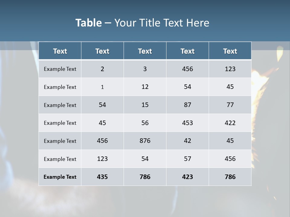 Working With Metal PowerPoint Template