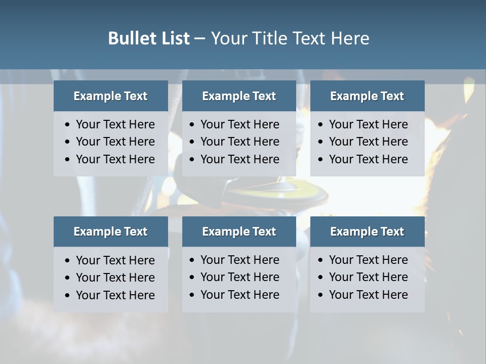 Working With Metal PowerPoint Template
