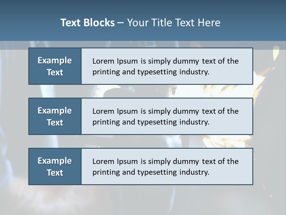 Working With Metal PowerPoint Template