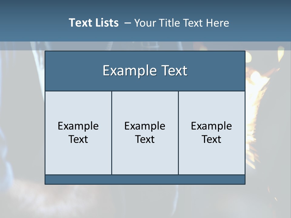 Working With Metal PowerPoint Template