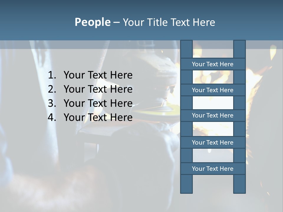 Working With Metal PowerPoint Template