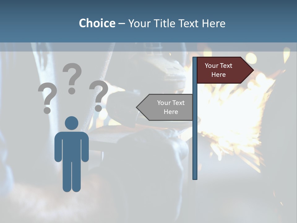 Working With Metal PowerPoint Template
