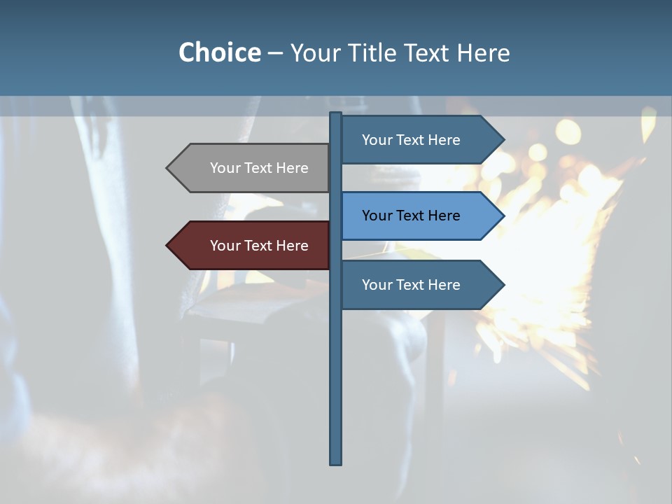 Working With Metal PowerPoint Template