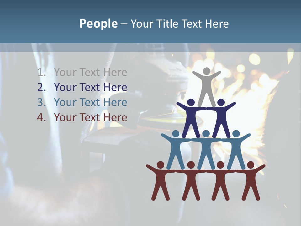 Working With Metal PowerPoint Template