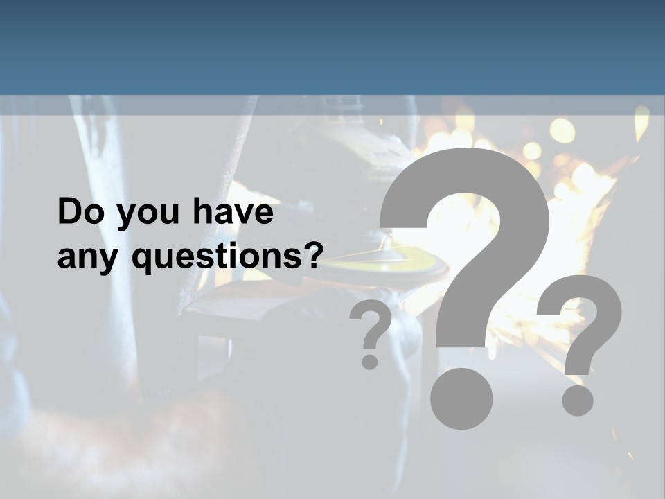 Working With Metal PowerPoint Template